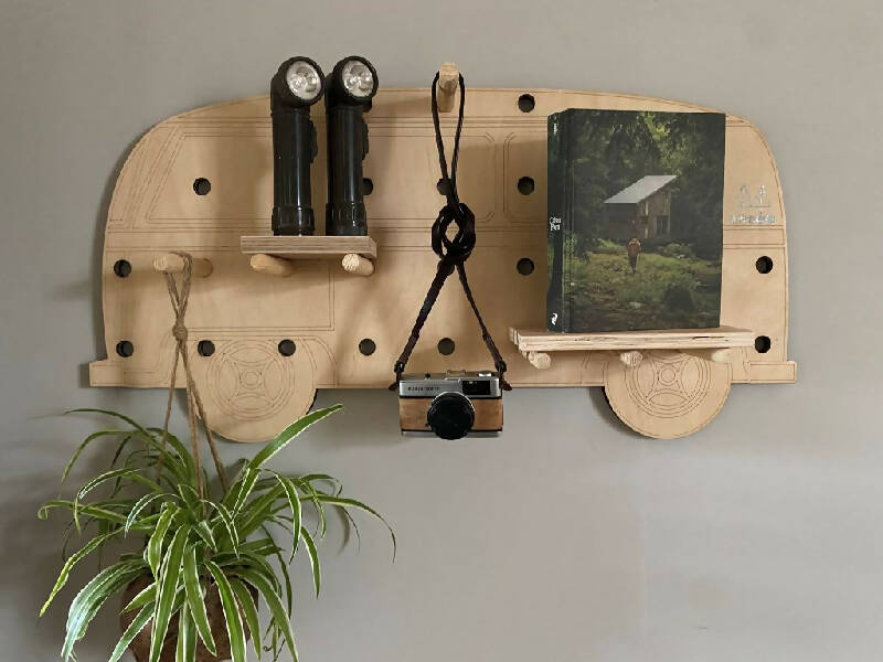 Campervan Peg Board